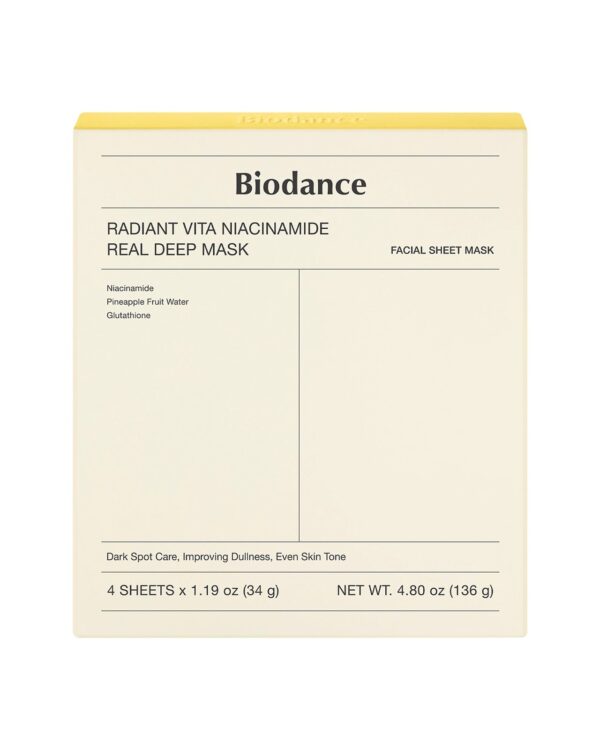 Radiant Vita Niacinamide Real Deep Mask