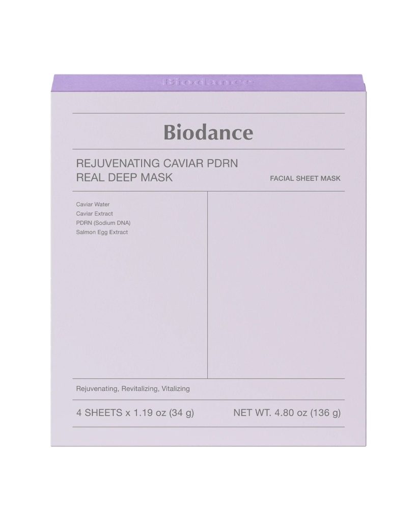 Rejuvenating Caviar PDRN Real Deep Mask