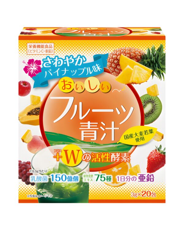 YUWA Aojiru Pineapple – фруктовый аодзиру